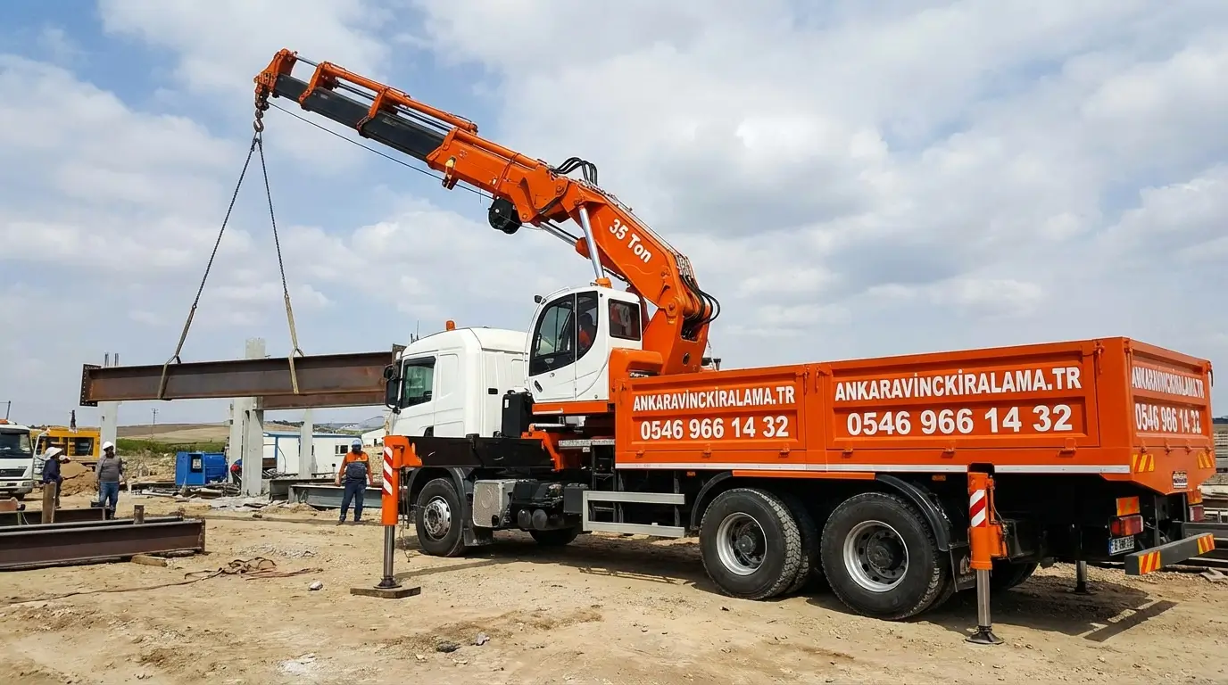 Ankara Hiyap Vinç Kiralama