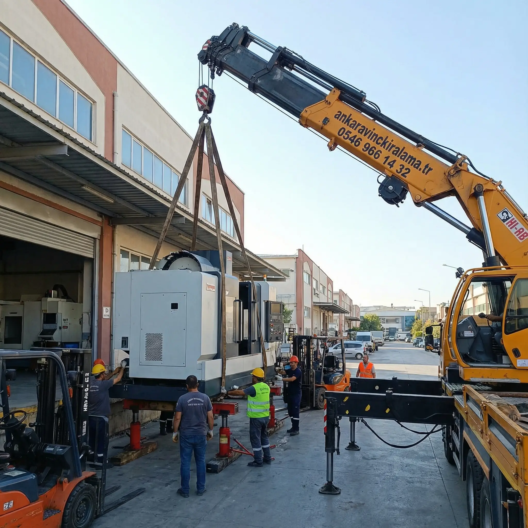 CNC Makine Taşıma Ankara