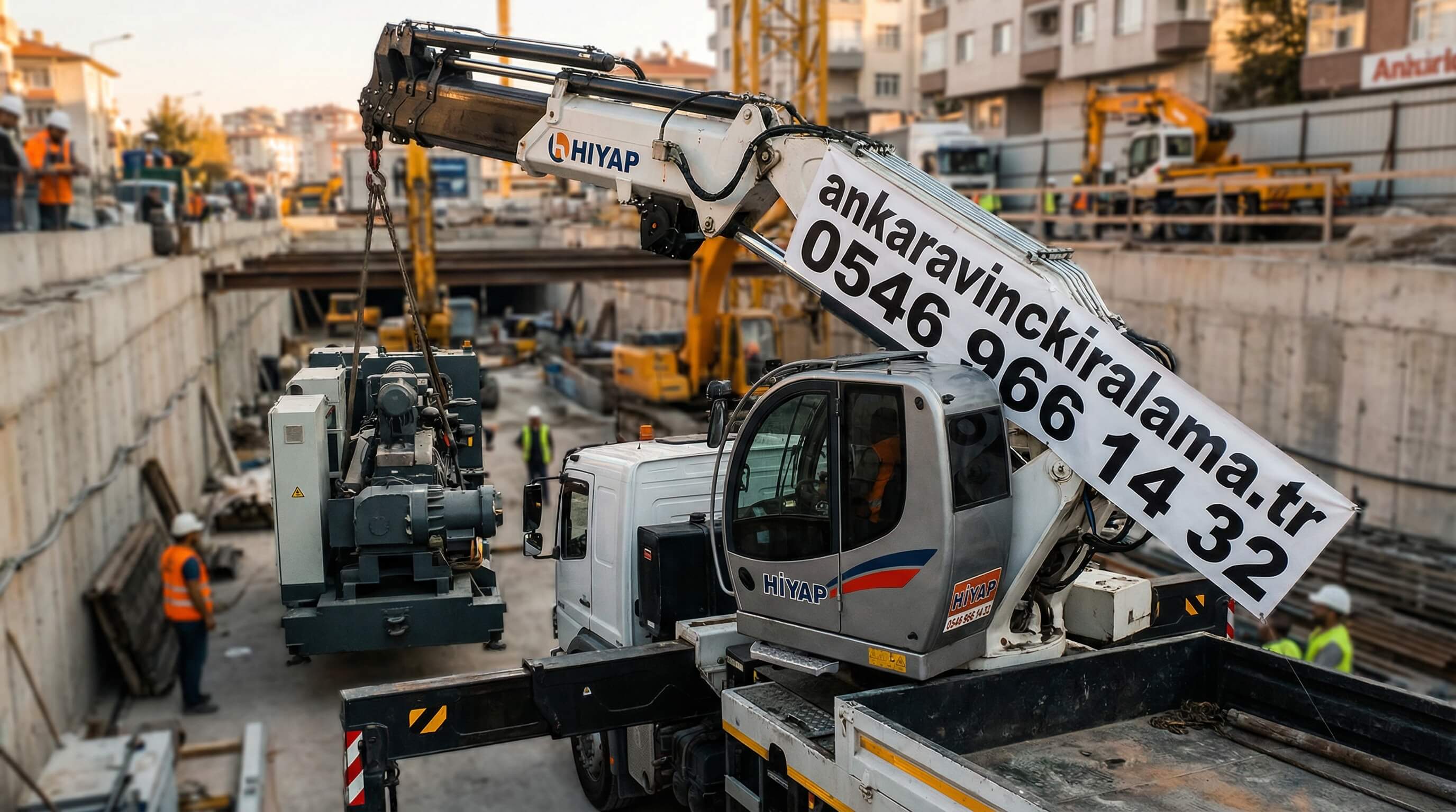 Hiyap Vinç Kiralama