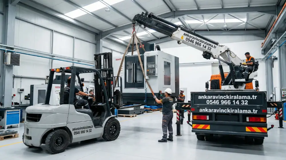 Makine Taşıma CNC Tezgahları
