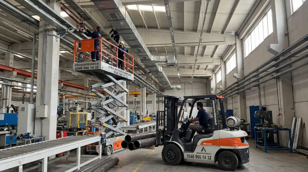 Manlift Kiralama Fabrika Bakım