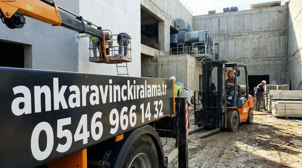 Manlift Kiralama İnşaat Şantiye